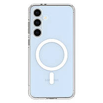 Чохол Spigen для Samsung Galaxy S24 FE - Ultra Hybrid MagFit, Clear White (ACS08622), фото 4