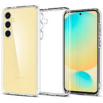 Чохол Spigen для Samsung Galaxy S24 FE - Ultra Hybrid, Crystal Clear (ACS08620), фото 2