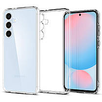 Чохол Spigen для Samsung Galaxy S24 FE - Ultra Hybrid, Crystal Clear (ACS08620), фото 3