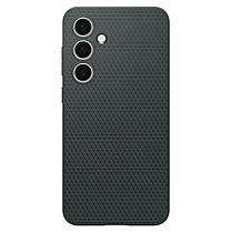 Чохол Spigen для Samsung Galaxy S24 FE - Liquid Air, Abyss Green (ACS08619), фото 5