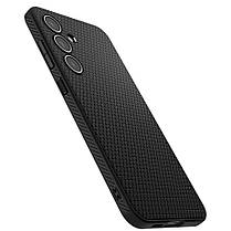 Чохол Spigen для Samsung Galaxy S24 FE - Liquid Air, Matte Black (ACS08618), фото 6