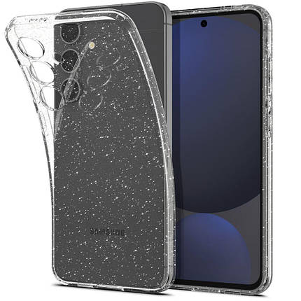 Чохол Spigen для Samsung Galaxy S24 FE - Liquid Crystal Glitter, Crystal Quartz (ACS08617), фото 1