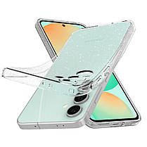 Чохол Spigen для Samsung Galaxy S24 FE - Liquid Crystal Glitter, Crystal Quartz (ACS08617), фото 5