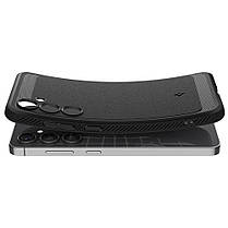 Чохол Spigen для Samsung Galaxy S24 FE - Rugged Armor, Matte Black (ACS08578), фото 5