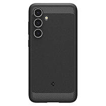 Чохол Spigen для Samsung Galaxy S24 FE - Rugged Armor, Matte Black (ACS08578), фото 6