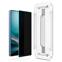 Захисне скло Spigen для Samsung Galaxy S25 Ultra - EZ FIT GLAS.tR Privacy (2 шт), Антишпигун (AGL09335), фото 3