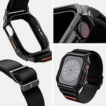Чохол і ремінець Spigen для Apple Watch Series 10 (42 mm) - Lite Fit Pro, Matte Black (ACS08594), фото 3