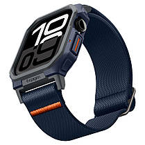 Чохол і ремінець Spigen для Apple Watch Series 10 (46 mm) - Lite Fit Pro, Navy Blue (ACS08925), фото 6