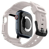 Чохол і ремінець Spigen для Apple Watch 10 (46mm) - Rugged Armor Pro 2 in 1, Dune Beige (ACS08607), фото 3