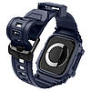 Чохол і ремінець Spigen для Apple Watch 10 (46mm) - Rugged Armor Pro 2 in 1, Navy Blue (ACS08606), фото 8