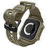 Чохол і ремінець Spigen для Apple Watch 10 (46mm) - Rugged Armor Pro 2 in 1, Vintage Khaki (ACS08608), фото 7