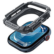 Чохол Spigen для Apple Watch 10 (46 mm) - Rugged Armor, Dark Grey (ACS08598), фото 3