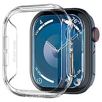 Чохол Spigen для Apple Watch 10 (46 mm) - Thin Fit, Crystal Clear (ACS08602), фото 4