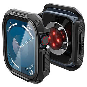 Чохол Spigen для Apple Watch 10 (46mm) - Tough Armor, Black (ACS08603)
