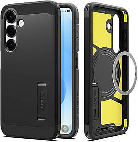 Чохол Spigen для Samsung Galaxy S25 Plus - Tough Armor (Ai) MagFit, Black (ACS08987)