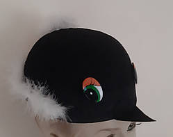 Карнавальна шапка-маска пташки Ластівки