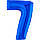 Цифра "7" фольгована, фото 5