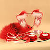 Анальна пробка з хвостом лисиці LOCKINK SEVANDA Red Vixen Set with Pear-shape Plug, фото 10