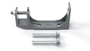 Універсальний кронштейн для маркізи Gutroof Сlassic, настінний і стельовий, сталевий, світло-сірий, фото 3