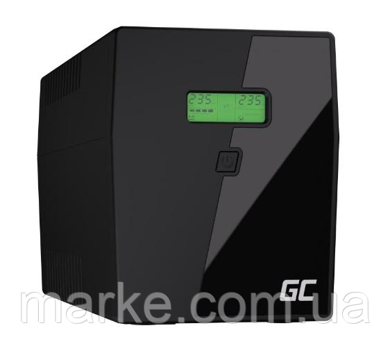 ДБЖ/Безперебійник Green Cell 2000VA/1400W (UPS09) Чистий синус (mrk)