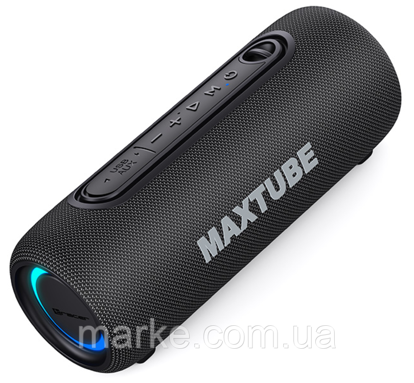 Bluetooth колонка Tracer MaxTube TWS Black 20W (TRAGLO47358) (mrk)