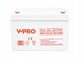 Гелевий Акумулятор 110Ah 12V VOLT GEL VPRO SOLAR (6AKUGEL110) (mrk)