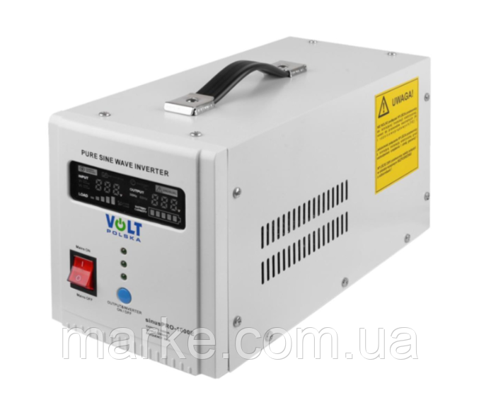 Гібридний ДБЖ/інвертор Volt Polska SINUS PRO 1000 E 12/230V 700/1000W (3SP091012E) (mrk)