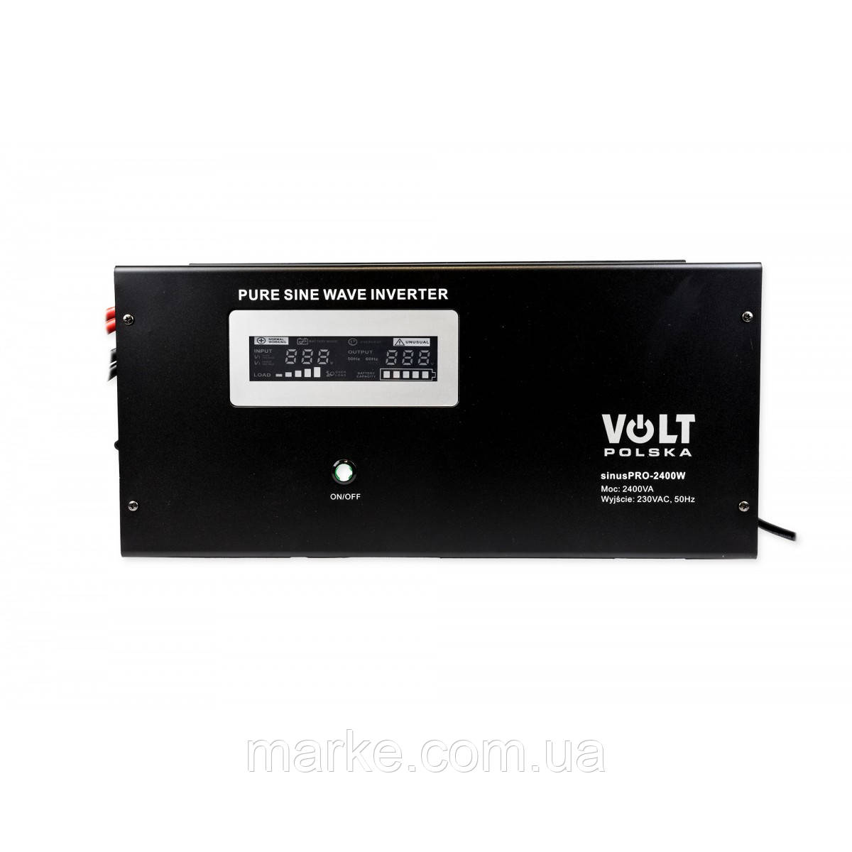Гібридний ДБЖ/інвертор Volt Polska SINUS PRO 2400 W 12/230V 1600/2400W (3SP240012W) (mrk)