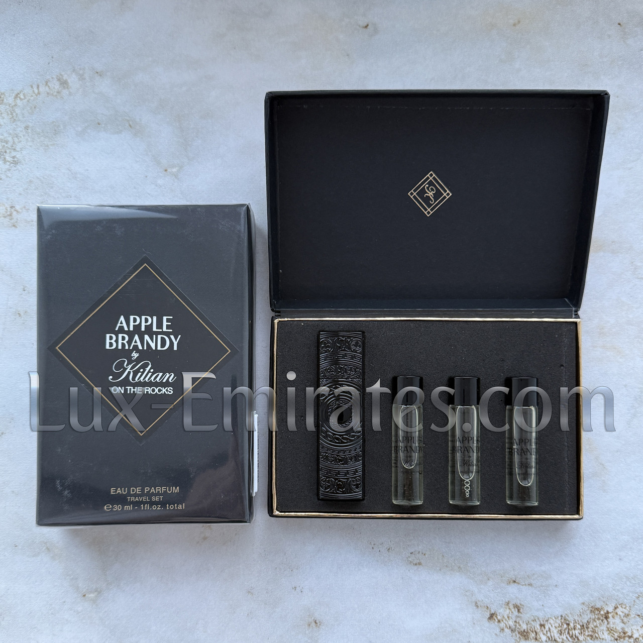 Набор Kilian Apple Brandy On The Rocks 30 ml. Киліан Епл Бренді 30 мл.