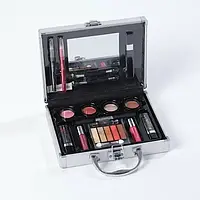 Набір декоративної косметики для макіяжу в кейсі Makeup set, Б'юті кейс із ручками та дзеркалом на подарунок