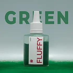 Оксамитова пудра для нігтів Easy Fluffy Green, 3 грам