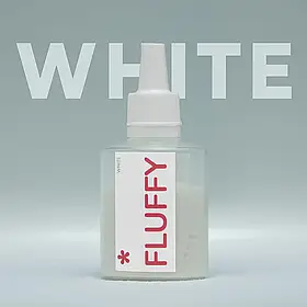 Оксамитова пудра для нігтів Easy Fluffy White, 3 грам