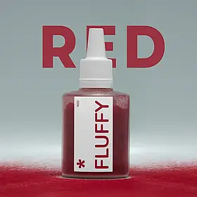 Оксамитова пудра для нігтів Easy Fluffy Red, 3 грам