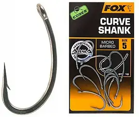 Крючки Fox Edges Armapoint Curve shank size 6