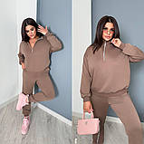 Костюм жіночий двійка з блискавкою у кольорах 22960, фото 7