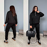 Костюм жіночий двійка з блискавкою у кольорах 22960, фото 8