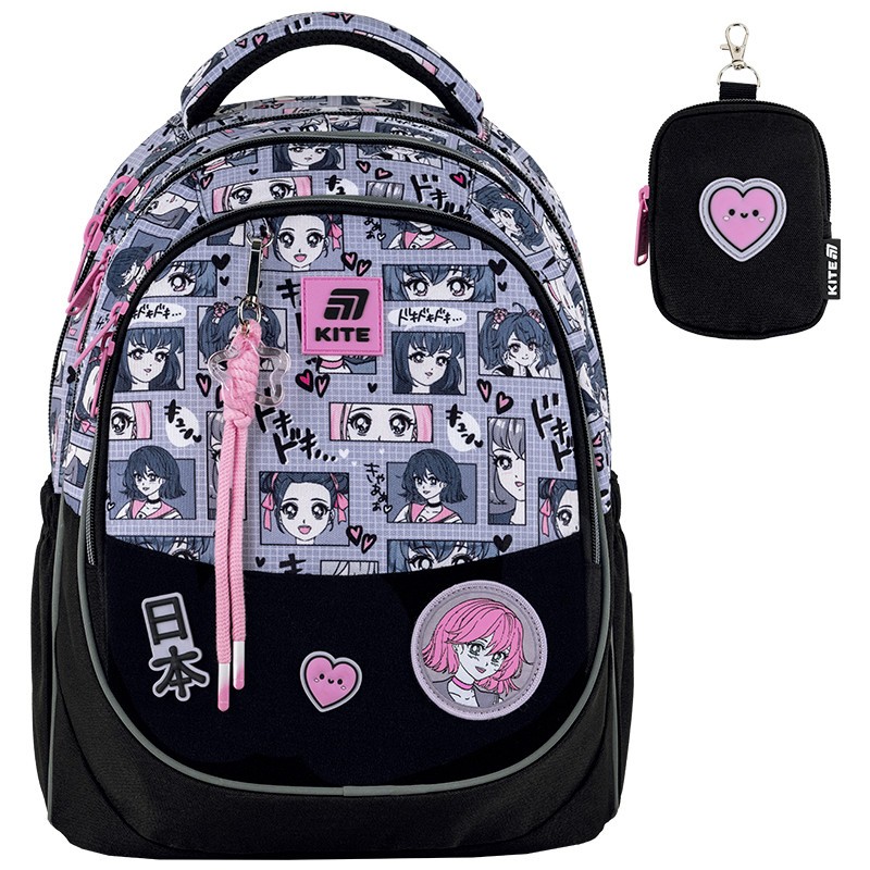 Рюкзак шкільний Kite Education Anime Girl K25-700M-1
