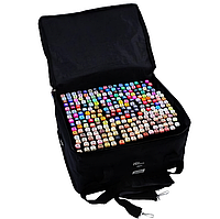 Набор маркеров для скетчинга 262шт фломастеры для рисования в сумке