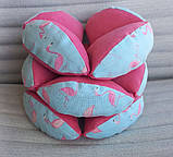 М'яч Такане розвиваюча іграшка Монтессорі "Фламінго", фото 3