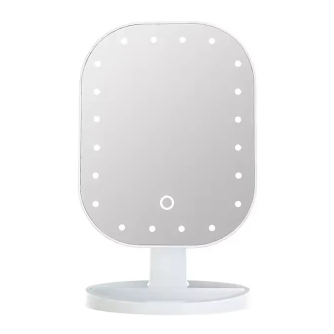 Косметичне настільне дзеркало RIAS MA-16 20 LED з підсвічуванням White (3_06143), фото 1