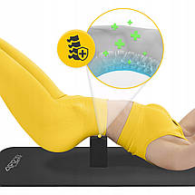 Блок для йоги 4FIZJO 4FJ1387 Black Poland, фото 2