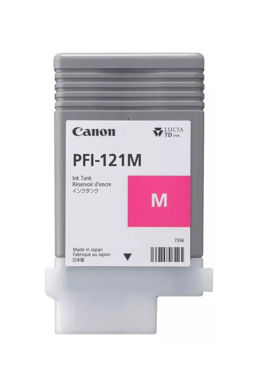 Картридж Canon PFI-121M для плотерів TM-350, TM-355, TM-255, TM-250, Magenta, 90 мл
