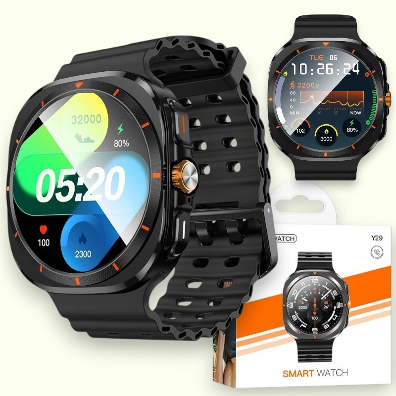 Смарт-годинник HOCO Y29 SMART WATCH (Call Version) для Android, iPhone розумний годинник телефон із функцією дзвінка