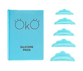 Набір валиків для ламінування вій OKO, 5 пар