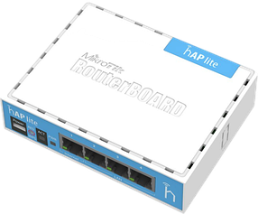 Бездротовий маршрутизатор MikroTik hAP lite (RB941-2ND)