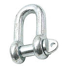 DIN82101 Карабін М13 U-подібний цинк білий (5 шт.) [3KR20U000003KR0130] Metalvis