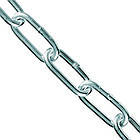 DIN763 Ланцюг 4мм довголанковий WLL-100kg цинк білий [91CEP0091CEP040D02] Metalvis