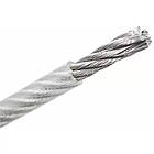 DIN3055 Трос сталевий ø2/3мм 6х7+1FC з органічним сердечником оцинкований в ПВХ оболонці (200 пог.м) [91CTR0091CTRP2372H] Metalvis