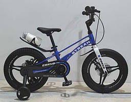 Велосипед 16" дюймів 2-х колісний Corso «Stream» SM-62190 МАГНІЄВА РАМА, ЛИТІ ДИСКИ, ДИСКОВІ ГАЛЬМА, зібран на 75%