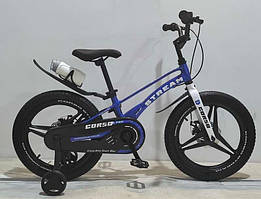 Велосипед 18" дюймів 2-х колісний Corso «Stream» SM-71480 МАГНІЄВА РАМА, ЛИТІ ДИСКИ, ДИСКОВІ ГАЛЬМА, зібран на 75%